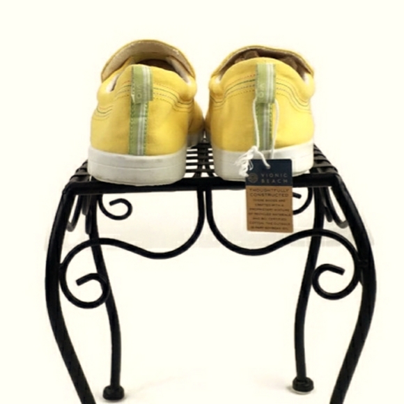 Vionic Beach Marshall Sun Yellow Slip-On Washable 3-Zone Comfort Shoe Womens 11 - Picture 6 of 12